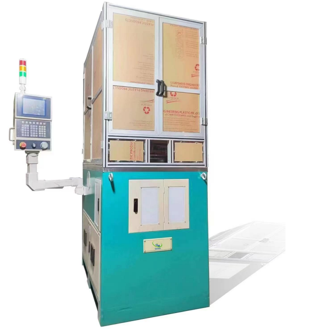 Flat wire vertical winding machine