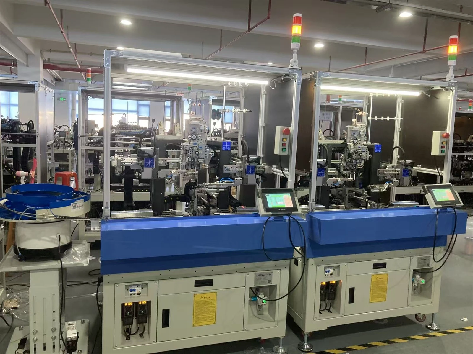 High frequency transformer winding machine